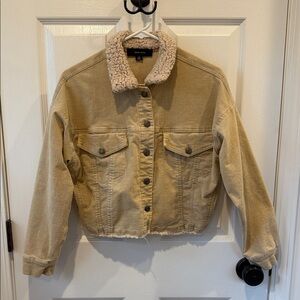 Tan Corduroy Jacket
